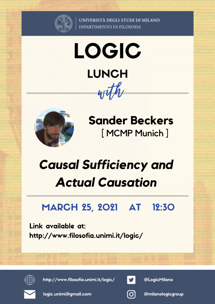 Graphic for Causal Sufficiency and Actual Causation