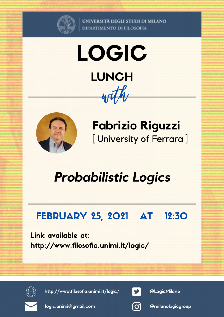 Graphic for Probabilistic Logics