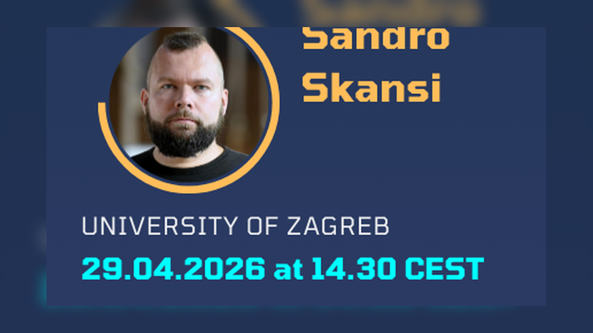 Graphic for Talk by Sandro Skansi at LUCI Lab Seminar Series