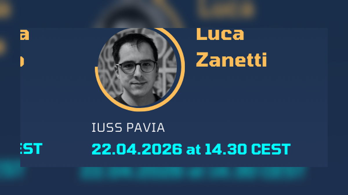 Graphic for Talk by Luca Zanetti at LUCI Lab Seminar Series